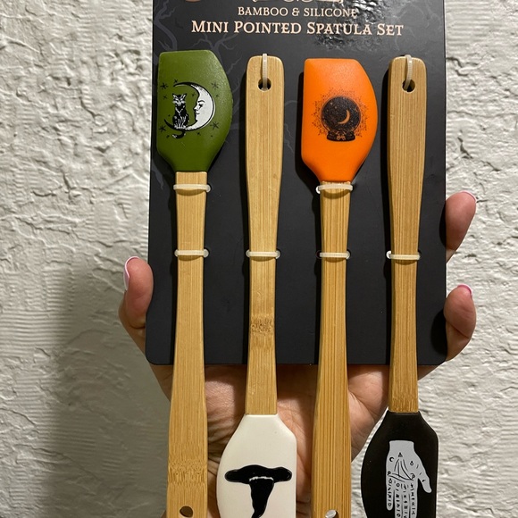 Palmistry Magic Halloween Mini Spatula Set NEW - Picture 4 of 4